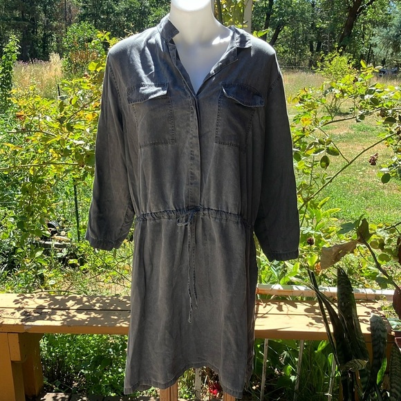 Tencel pull over dress tunic with draw string waist XXL Old Navy - Picture 1 of 8